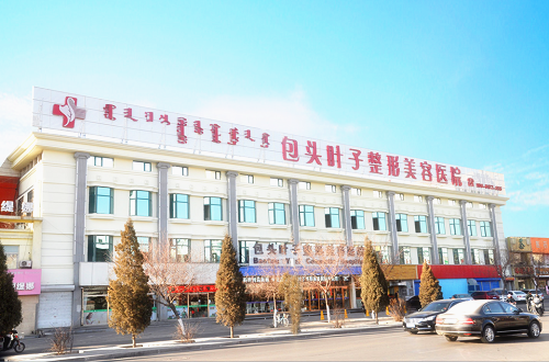 包頭葉子整形美容醫(yī)院門(mén)面